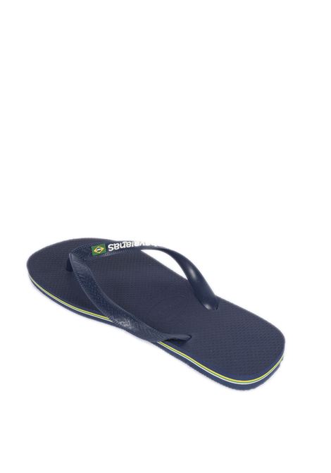 blue brasil logo sandal HAVAIANAS | 4110850BRASIL LOGO-0555